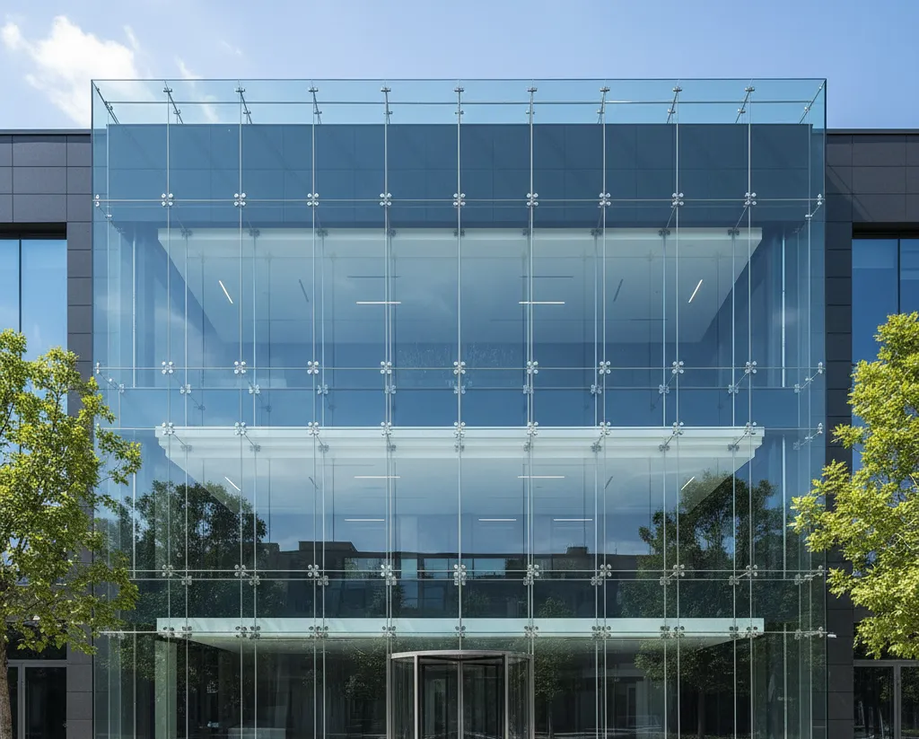 Frame-less Facades